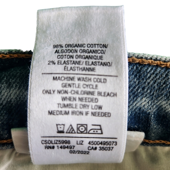 Joe's Jeans The Honor High Rise Vintage Straight Jeans Size 33/16 Button Fly New - Picture 15 of 16